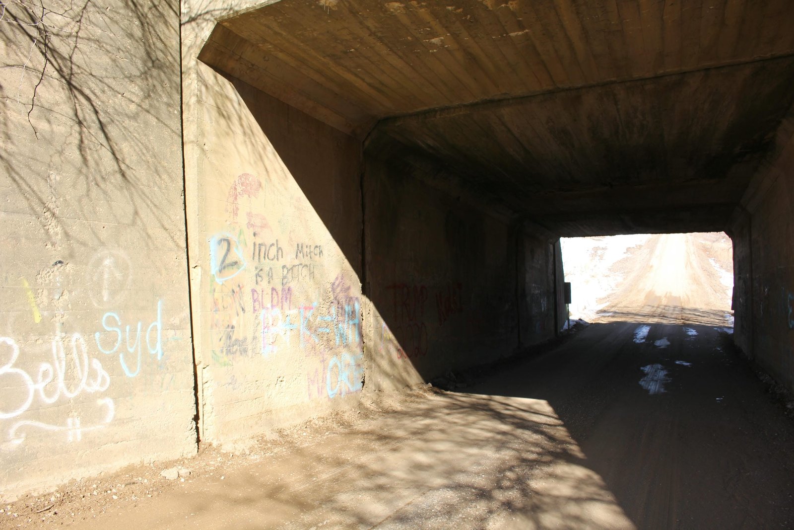 West abutment